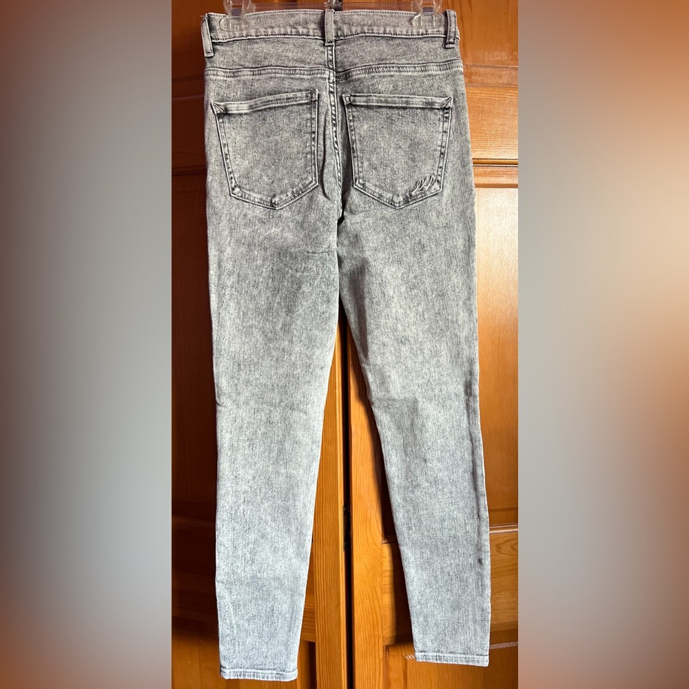 Express Woman’s High Rise Ankle Legging Denim Jeans - Picture 5 of 6